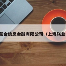 上海联合信息金融有限公司（上海联业金融）